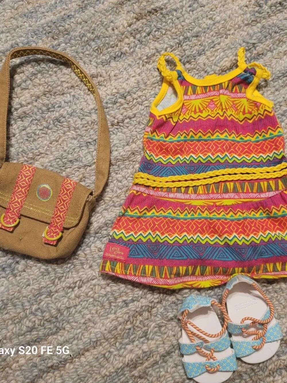 American Girl Lea Clark Dress and Accessories